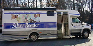 Original Silver Reader Illustration