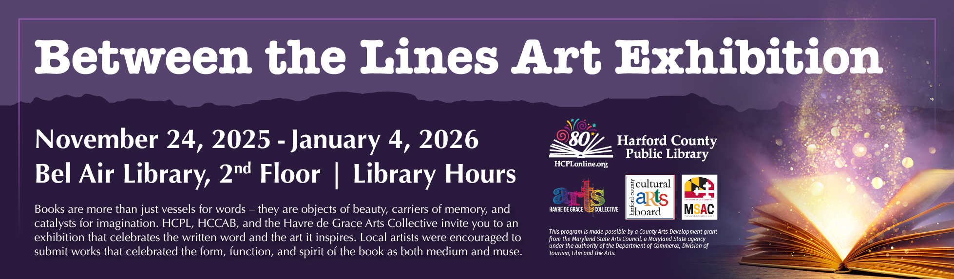 Between the Lines Art Exhibition.