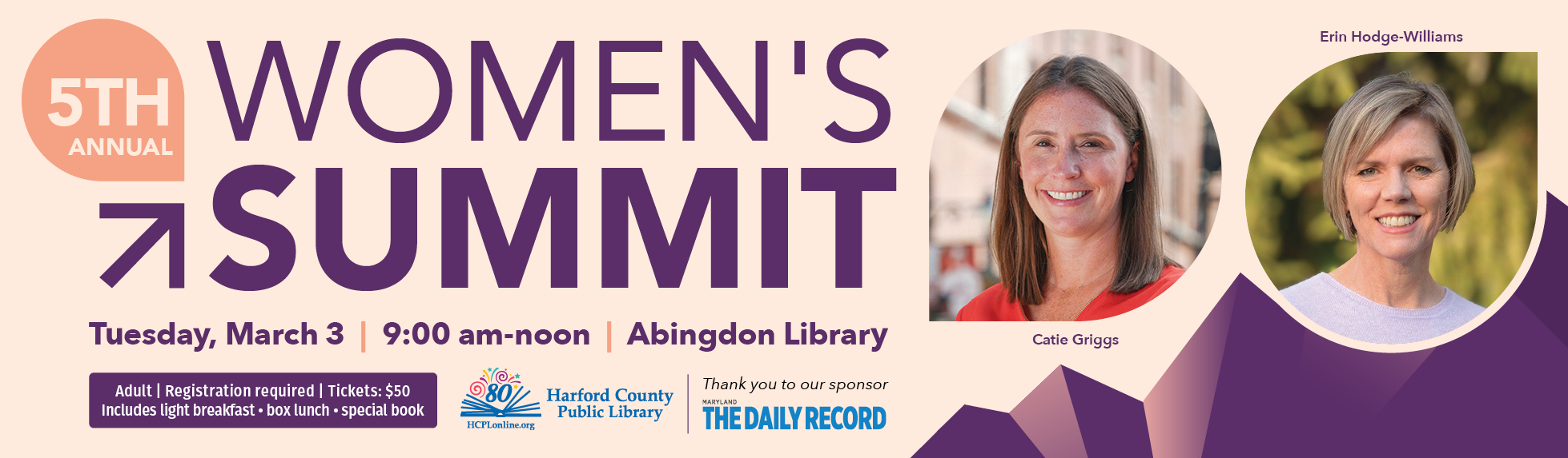 Women's Summit at Abingdon Library